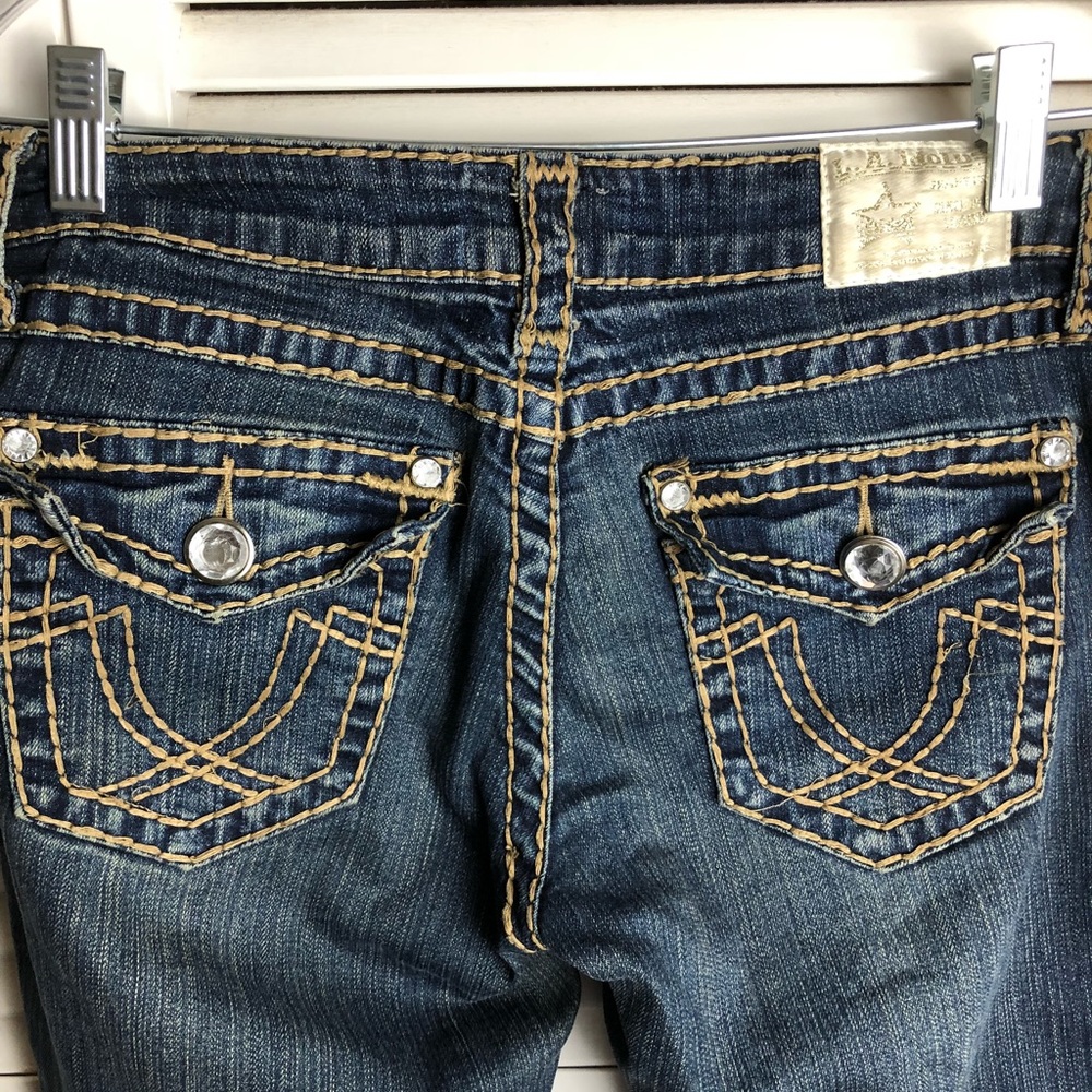 LA IDOL CROP JEAN - Picture 1 of 8